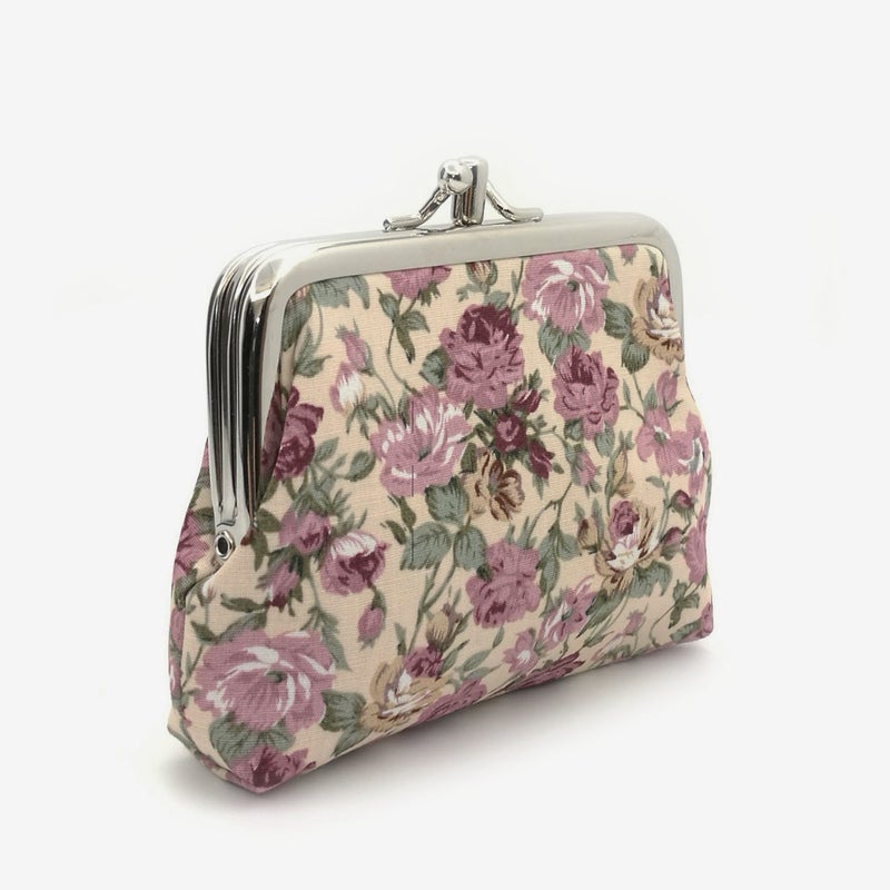 Sanxiner Cute Floral Buckle Coin Purses Vintage Pouch Kiss-lock Change Purse Wallets - Image 4